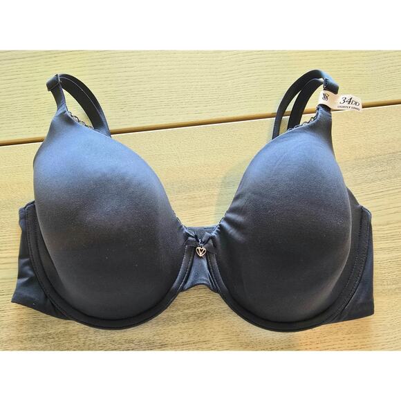 Victoria’s Secret Lightly Lined Perfect Coverage Bra – 34DD, Noir Navy, New - Picture 1 of 5